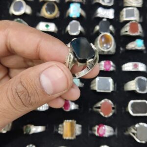 Agate stone ring