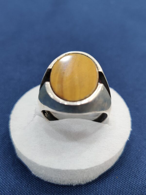 Tiger Gemstone Ring for Men